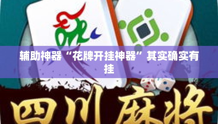 辅助神器“花牌开挂神器	”其实确实有挂
