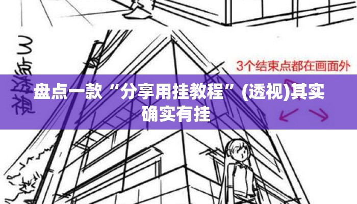 盘点一款“分享用挂教程”(透视)其实确实有挂 
