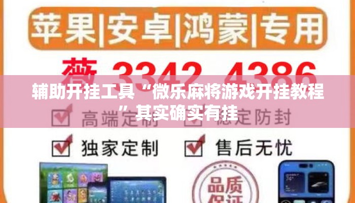 辅助开挂工具“微乐麻将游戏开挂教程”其实确实有挂