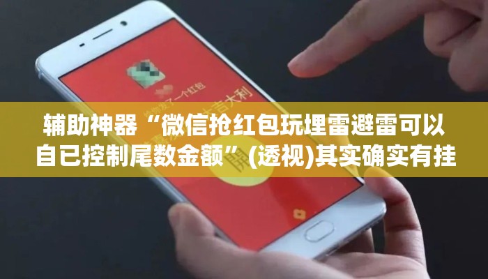 辅助神器“微信抢红包玩埋雷避雷可以自已控制尾数金额”(透视)其实确实有挂 