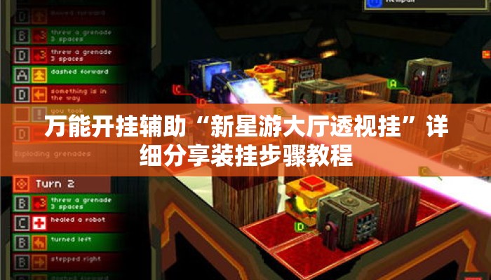 万能开挂辅助“新星游大厅透视挂”详细分享装挂步骤教程