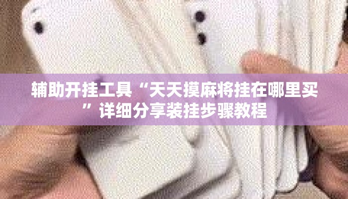 辅助开挂工具“天天摸麻将挂在哪里买”详细分享装挂步骤教程