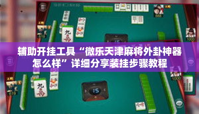 辅助开挂工具“微乐天津麻将外卦神器怎么样	”详细分享装挂步骤教程