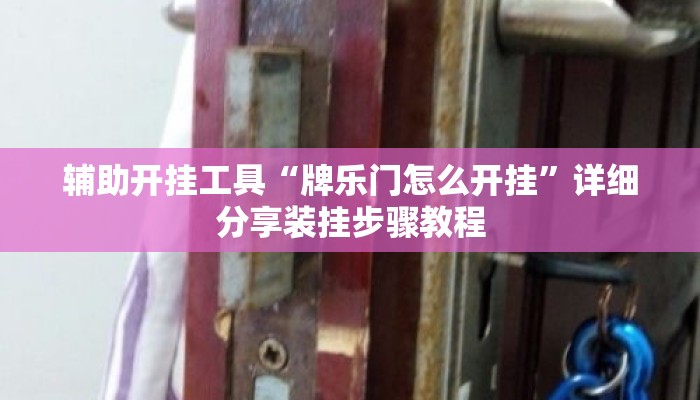 辅助开挂工具“牌乐门怎么开挂”详细分享装挂步骤教程