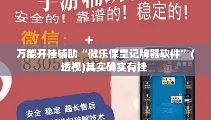 万能开挂辅助“微乐保皇记牌器软件	”(透视)其实确实有挂 