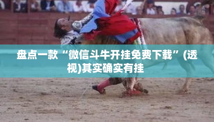 盘点一款“微信斗牛开挂免费下载	”(透视)其实确实有挂 