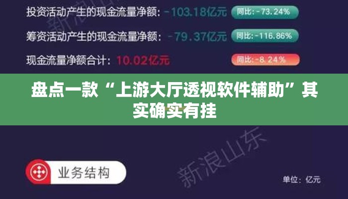 盘点一款“上游大厅透视软件辅助”其实确实有挂