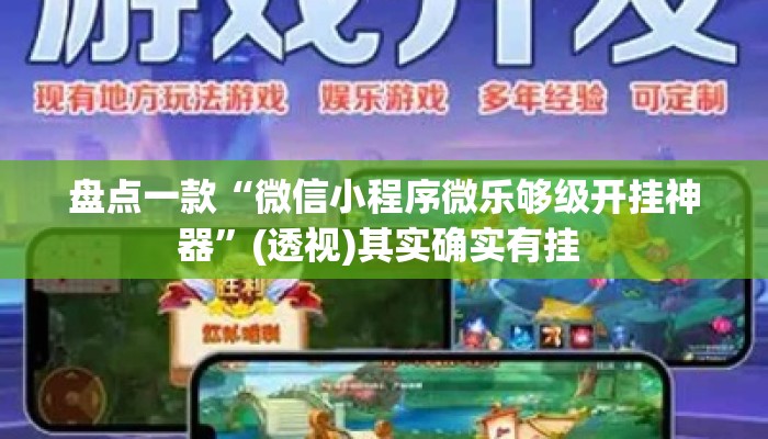 盘点一款“微信小程序微乐够级开挂神器	”(透视)其实确实有挂 