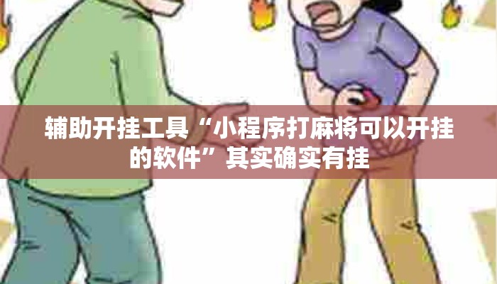 辅助开挂工具“小程序打麻将可以开挂的软件”其实确实有挂