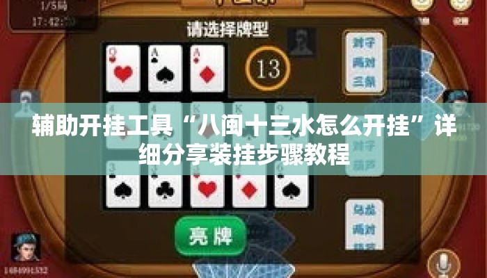辅助开挂工具“八闽十三水怎么开挂”详细分享装挂步骤教程