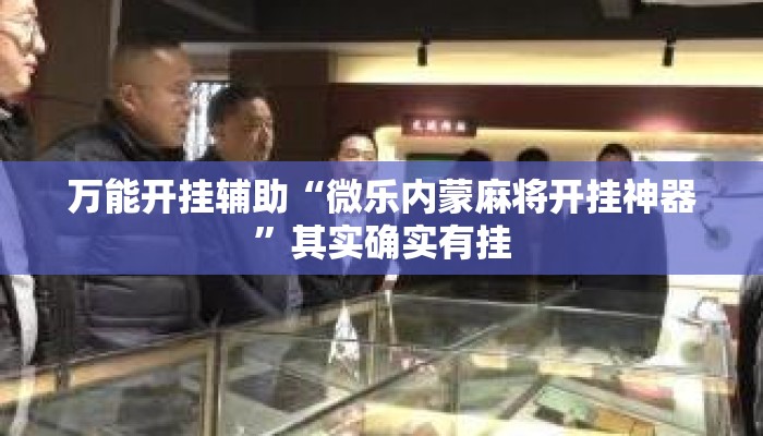万能开挂辅助“微乐内蒙麻将开挂神器”其实确实有挂