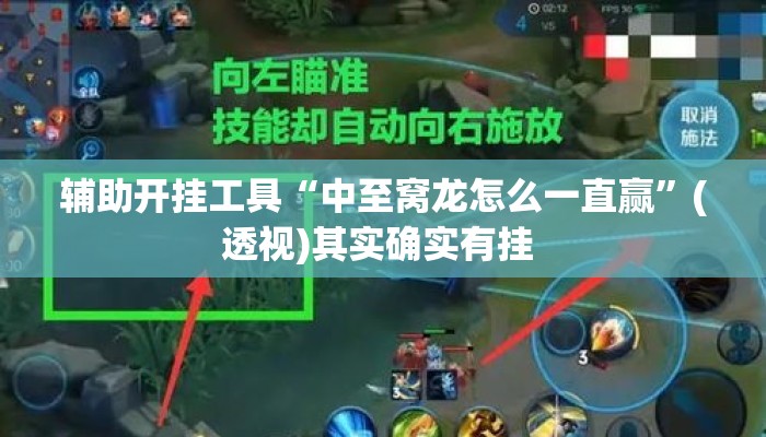 辅助开挂工具“中至窝龙怎么一直赢	”(透视)其实确实有挂 