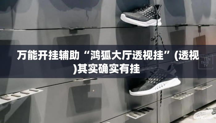 万能开挂辅助“鸿狐大厅透视挂	”(透视)其实确实有挂 