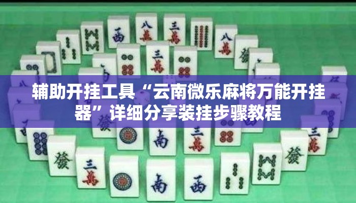 辅助开挂工具“云南微乐麻将万能开挂器”详细分享装挂步骤教程