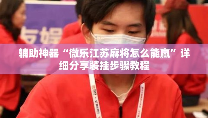 辅助神器“微乐江苏麻将怎么能赢	”详细分享装挂步骤教程