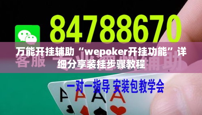 万能开挂辅助“wepoker开挂功能”详细分享装挂步骤教程