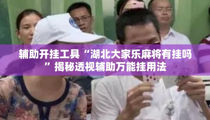 辅助开挂工具“湖北大家乐麻将有挂吗”揭秘透视辅助万能挂用法