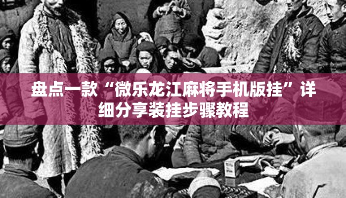 盘点一款“微乐龙江麻将手机版挂”详细分享装挂步骤教程