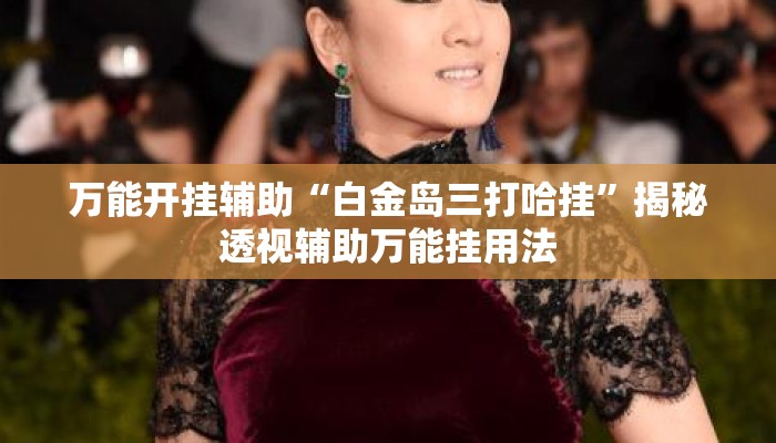 万能开挂辅助“白金岛三打哈挂	”揭秘透视辅助万能挂用法