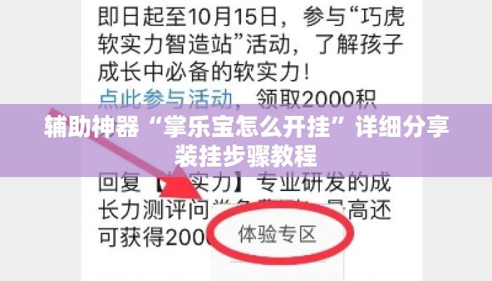 辅助神器“掌乐宝怎么开挂”详细分享装挂步骤教程