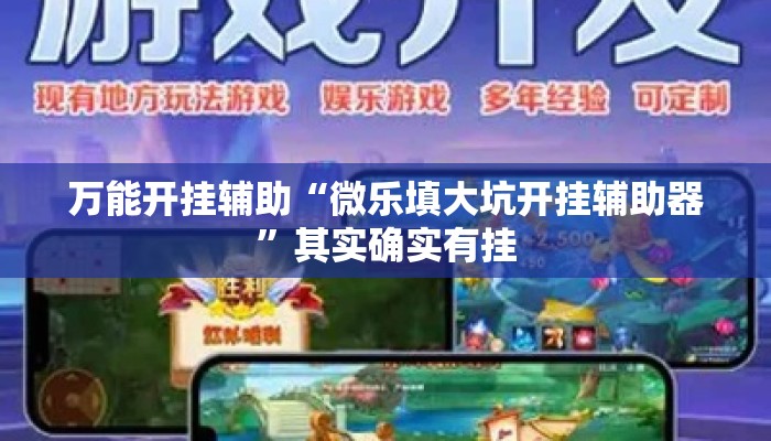 万能开挂辅助“微乐填大坑开挂辅助器	”其实确实有挂