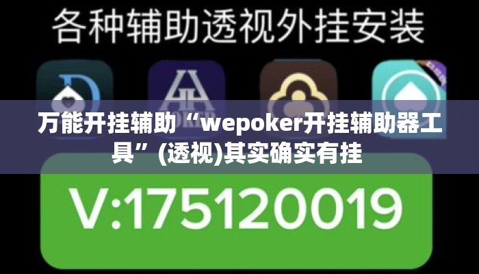 万能开挂辅助“wepoker开挂辅助器工具	”(透视)其实确实有挂 