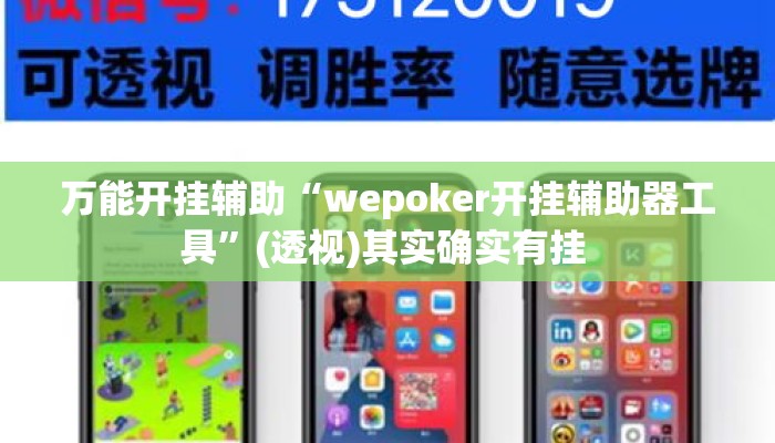 万能开挂辅助“wepoker开挂辅助器工具”(透视)其实确实有挂 