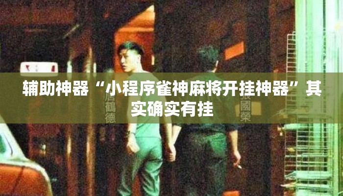 辅助神器“小程序雀神麻将开挂神器”其实确实有挂