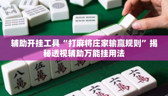辅助开挂工具“打麻将庄家输赢规则”揭秘透视辅助万能挂用法