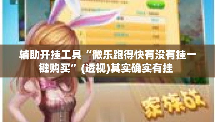 辅助开挂工具“微乐跑得快有没有挂一键购买”(透视)其实确实有挂 
