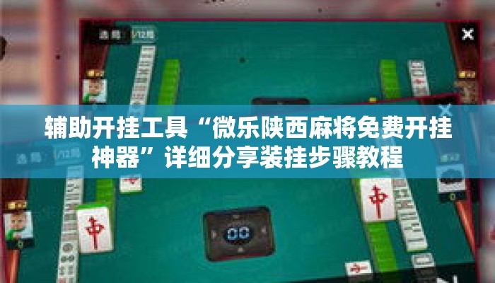 辅助开挂工具“微乐陕西麻将免费开挂神器”详细分享装挂步骤教程