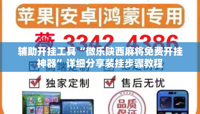 辅助开挂工具“微乐陕西麻将免费开挂神器”详细分享装挂步骤教程