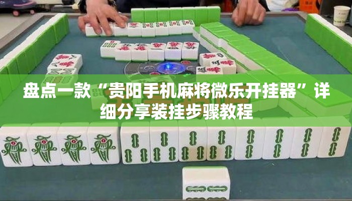 盘点一款“贵阳手机麻将微乐开挂器	”详细分享装挂步骤教程