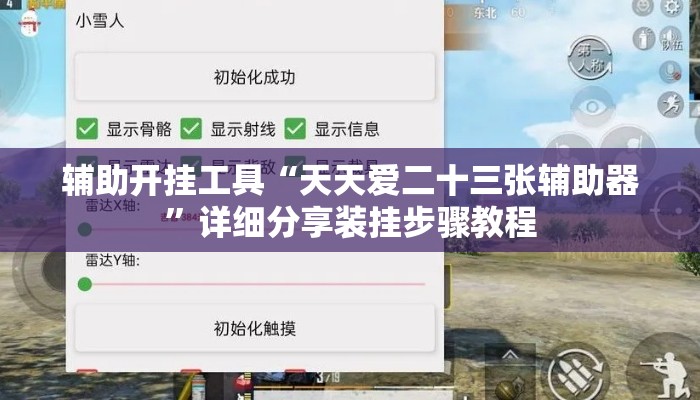 辅助开挂工具“天天爱二十三张辅助器”详细分享装挂步骤教程