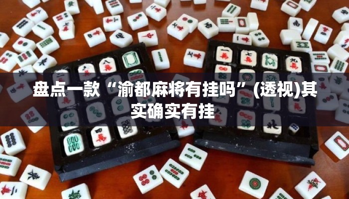 盘点一款“渝都麻将有挂吗”(透视)其实确实有挂 