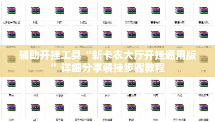 辅助开挂工具“新卡农大厅开挂通用版	”详细分享装挂步骤教程