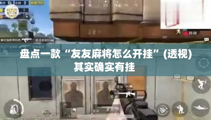 盘点一款“友友麻将怎么开挂”(透视)其实确实有挂 